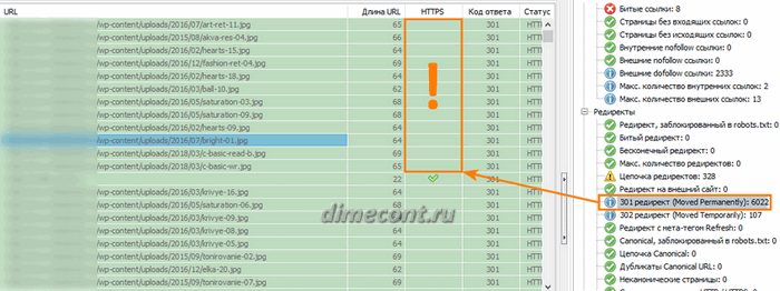 излишняя переадресация с http на https